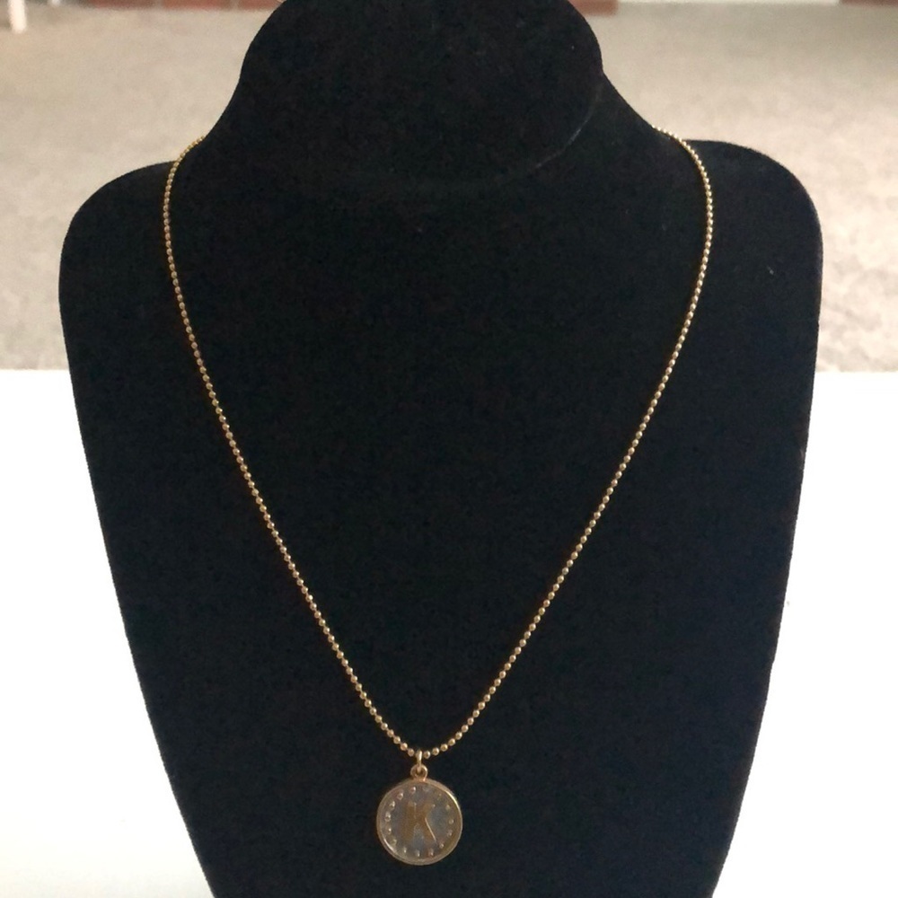 𝅺LETTER K Necklace